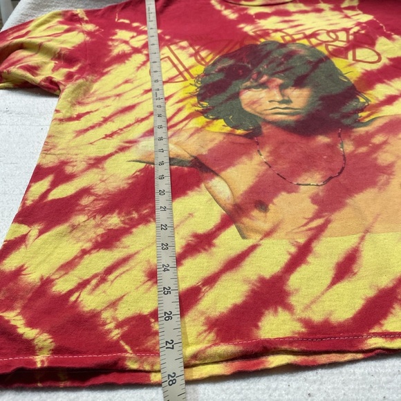 1990 Psychedelic The Doors Jim Morrison Tie Dye T-Shirt size XL - Picture 9 of 11